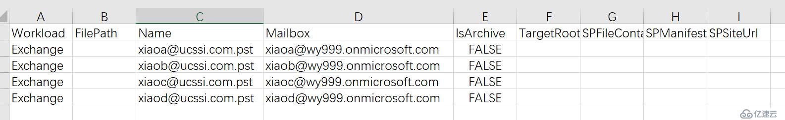Office365跨订阅迁移邮箱-批量导入用户PST文件