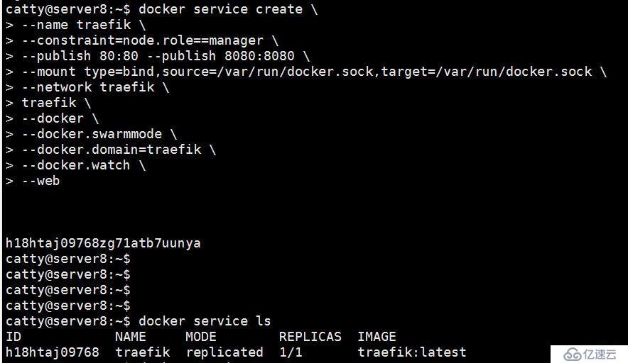 Docker Swarm应该怎么样集中部署Traefik负载均衡器