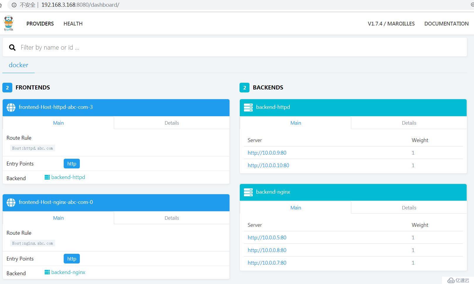 Docker Swarm應該怎么樣集中部署Traefik負載均衡器