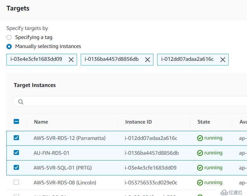 AWS System Manger 批量操作EC2 实例