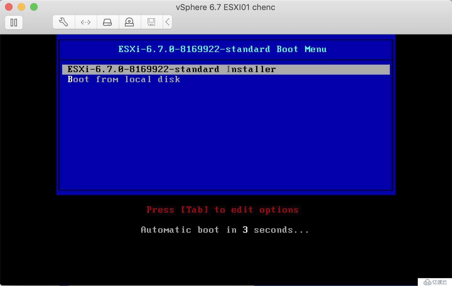 VMware：vSphere 6.7（ESXI 6.5）安装步骤