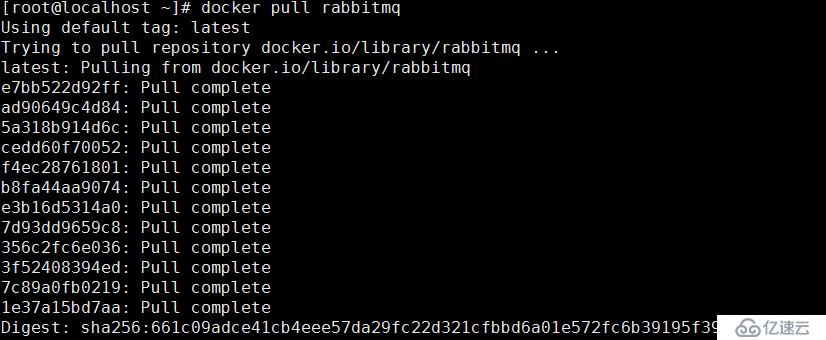 基于docker1.13.1搭建rabbitmq消息队列