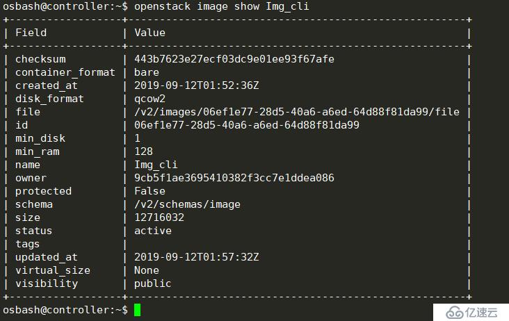 openstack学习-镜像管理