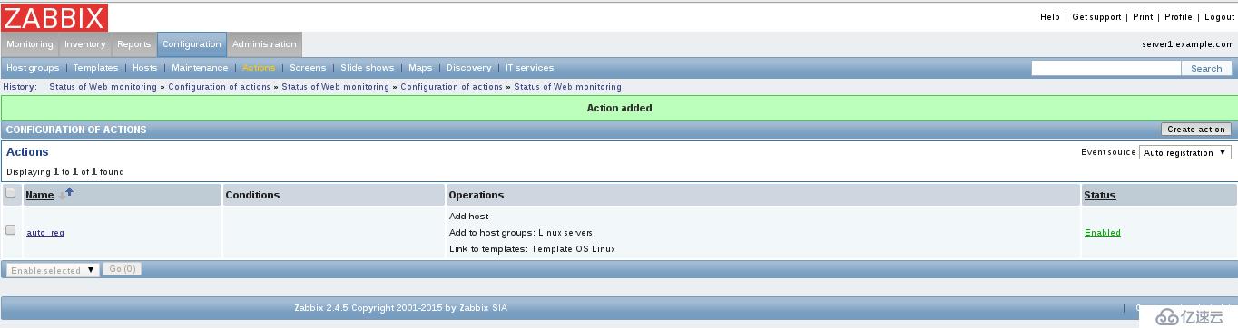 实战网络监控Zabbix（1）—— 远程监控主机服务