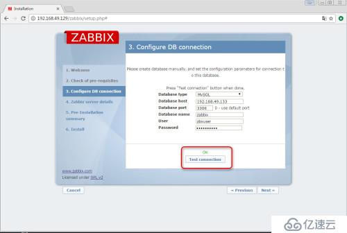 CentOS 6.5上安装Zabbix 2.4.8