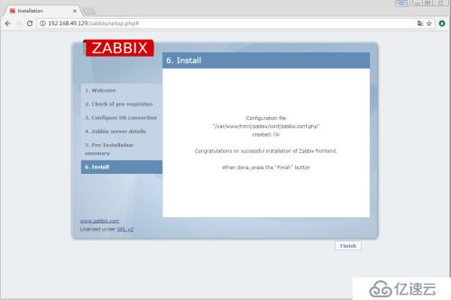 CentOS 6.5上安装Zabbix 2.4.8