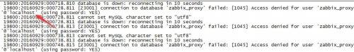 zabbix proxy配置文件不能把DBhost设置成远程数据库？