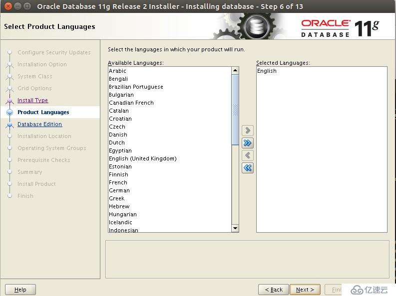 centos 6 oracle 11G DB install