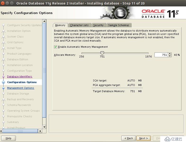 centos 6 oracle 11G DB install