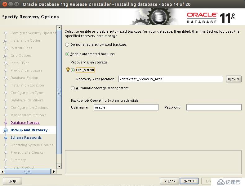 centos 6 oracle 11G DB install