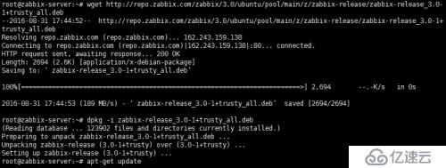 项目实战：Ubuntu系统LNMP环境下安装配置zabbix3.04