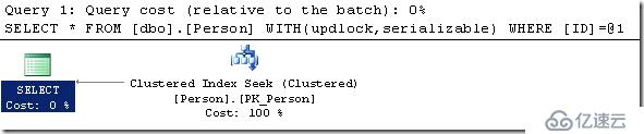 WITH (UPDLOCK,HOLDLOCK)提示与不同表类型