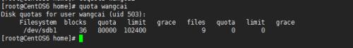 Linux中怎么實現(xiàn)文件系統(tǒng)配額