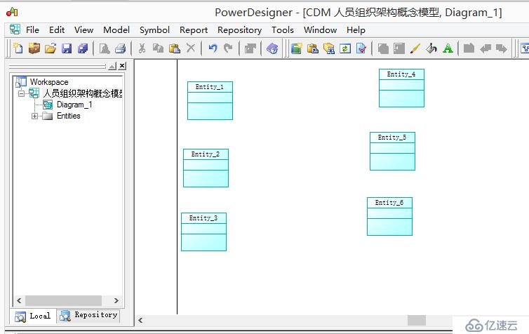 使用PowerDesigner生成CDM、PDM和SQL