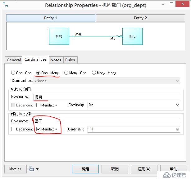 使用PowerDesigner生成CDM、PDM和SQL