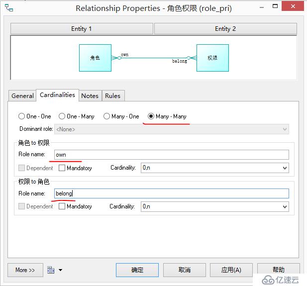 使用PowerDesigner生成CDM、PDM和SQL