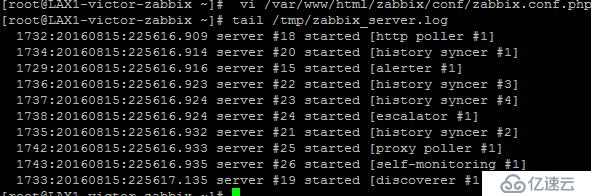 Centos6.5 安装zabbix3 