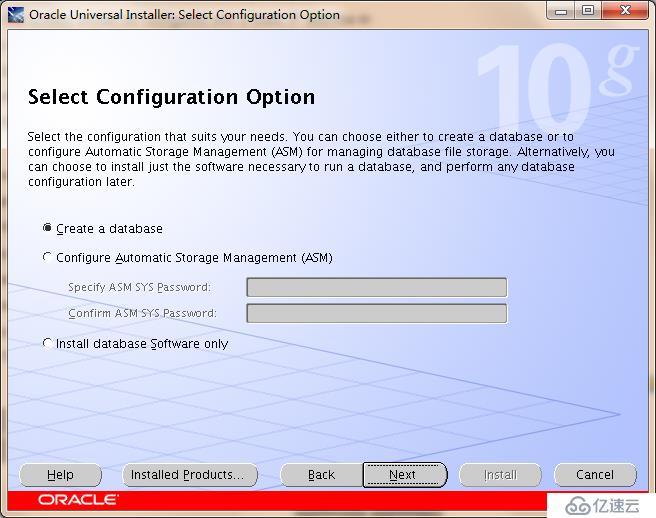 centos6.6_X64安裝oracle10G