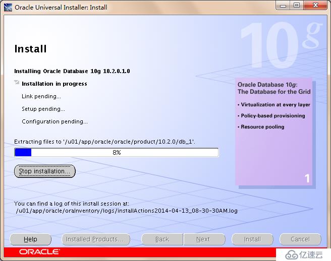 centos6.6_X64安裝oracle10G