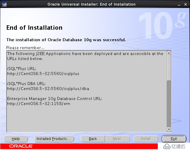 centos6.6_X64安装oracle10G