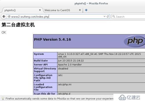 一台centos7主机如何部署LAMP并提供https服务