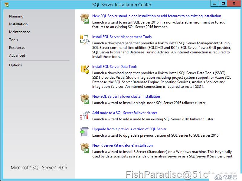 SQL Server 2016正式版安裝（超多圖）