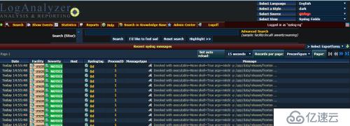 syslog-ng+loganalyzer(非常详细配置文件)部署收集操作日志