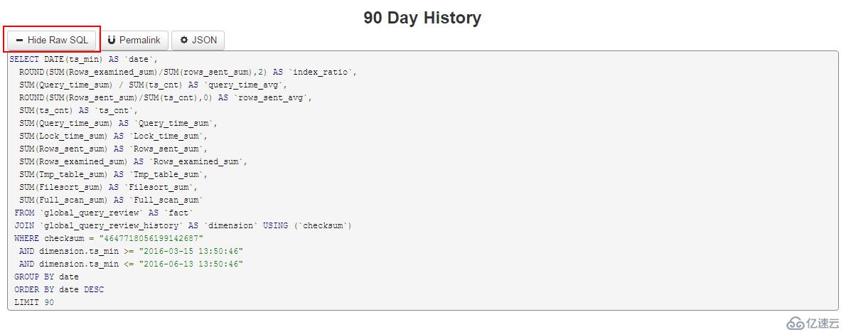 Anemometer基于pt-query-digest将MySQL慢查询可视化