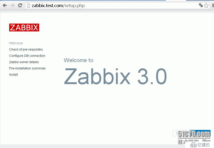 zabbix3.0 LNMP安装部署