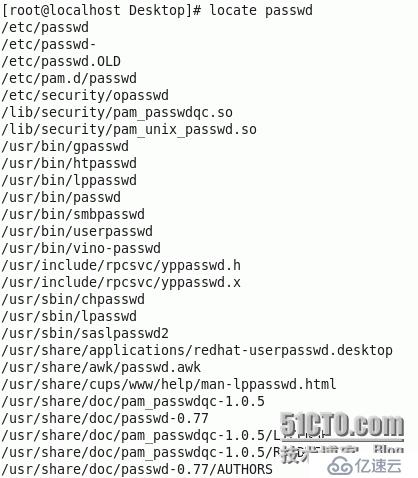 linux下命令与文件的查询  