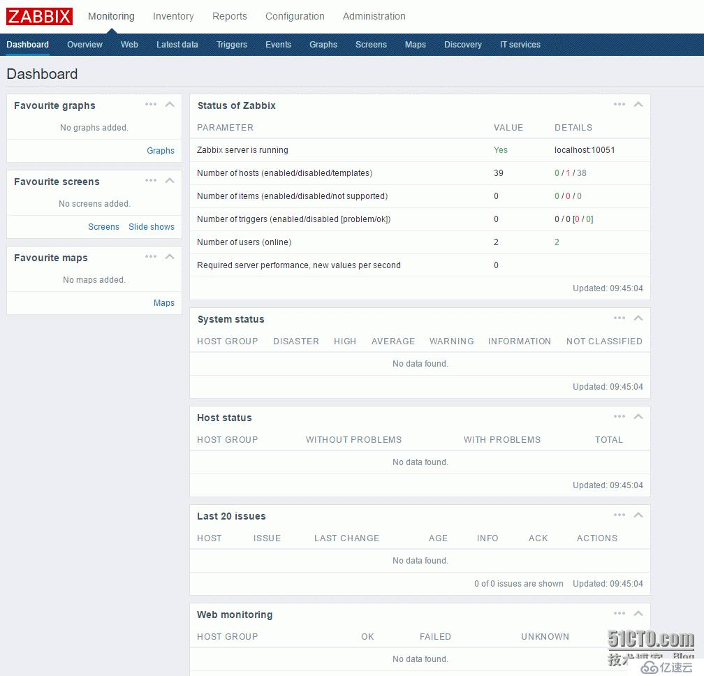 zabbix server3.0在centos 7上安装（监控本机）