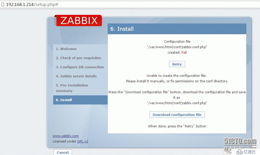 部署zabbix监控mysql (一) 安装zabbix