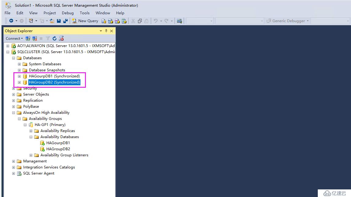 SQL Server 2016 Failover  +AlwaysOn 增加数据库到可用性组