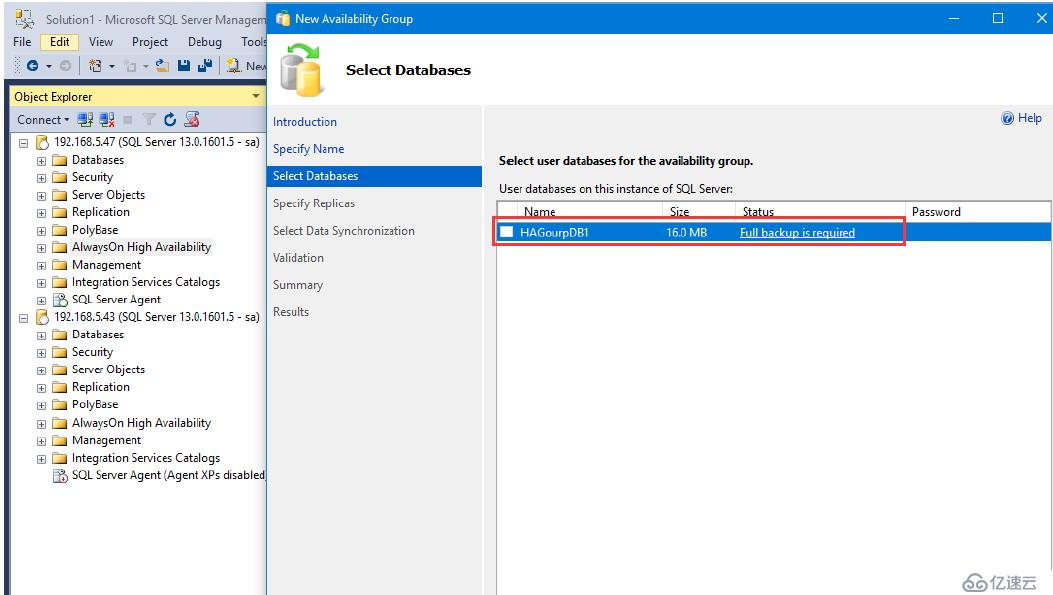 SQL Server 2016 Failover Cluster+ ALwaysOn(三)