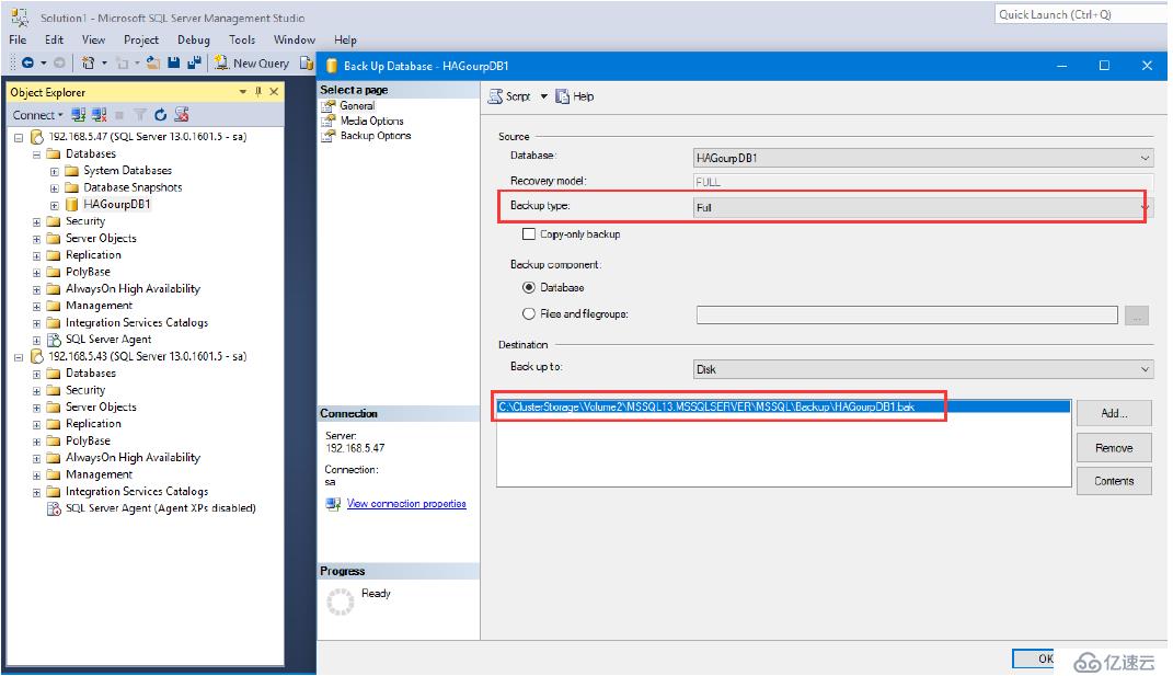 SQL Server 2016 Failover Cluster+ ALwaysOn(三)