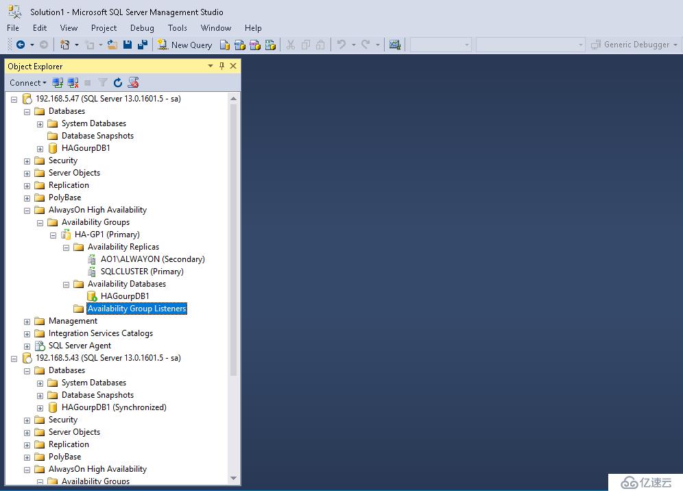 SQL Server 2016 Failover Cluster+ ALwaysOn(三)