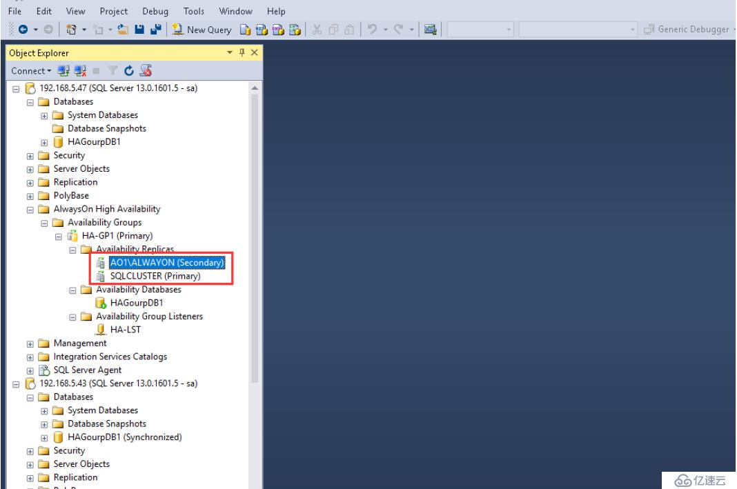 SQL Server 2016 Failover Cluster+ ALwaysOn(三)