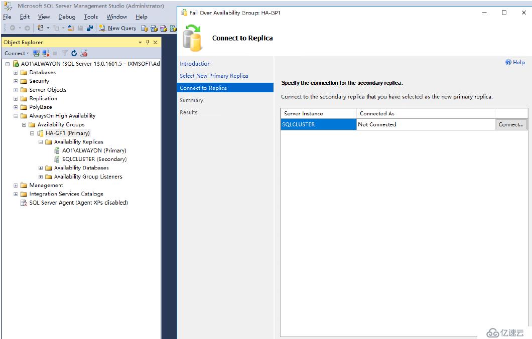 SQL Server 2016 Failover Cluster+ ALwaysOn(三)