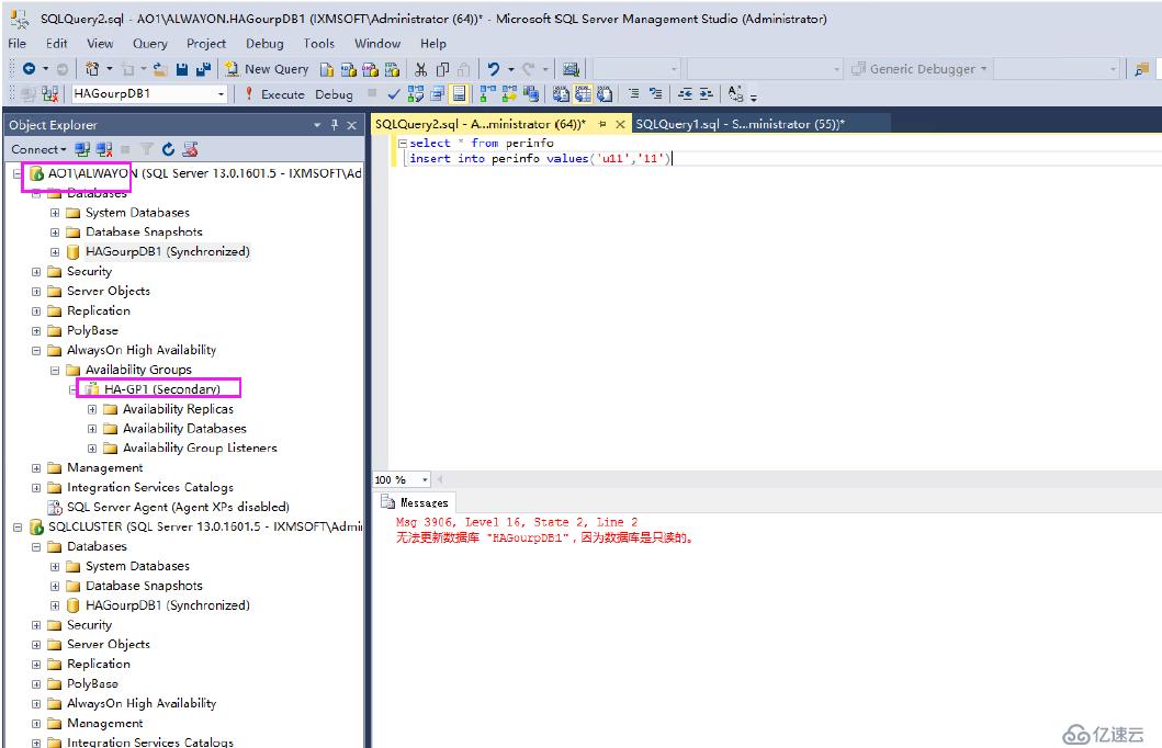 SQL Server 2016 Failover Cluster+ ALwaysOn(三)