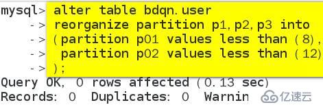 MySQL  数据库分表分区