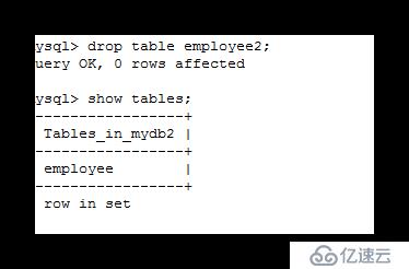 快速了解MySQL的一些基本知识