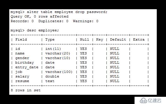 快速了解MySQL的一些基本知识