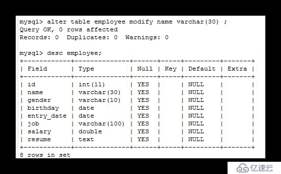 快速了解MySQL的一些基本知识