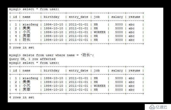 快速了解MySQL的一些基本知识