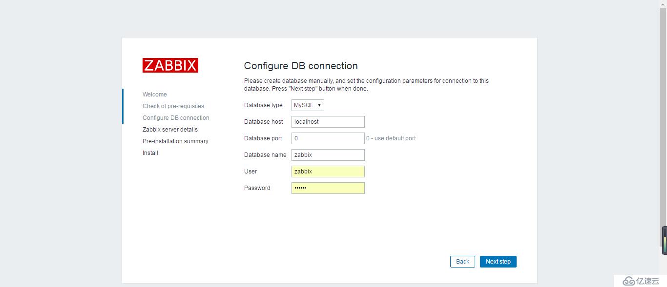 Centos7.2下搭建Zabbix3.2（简）