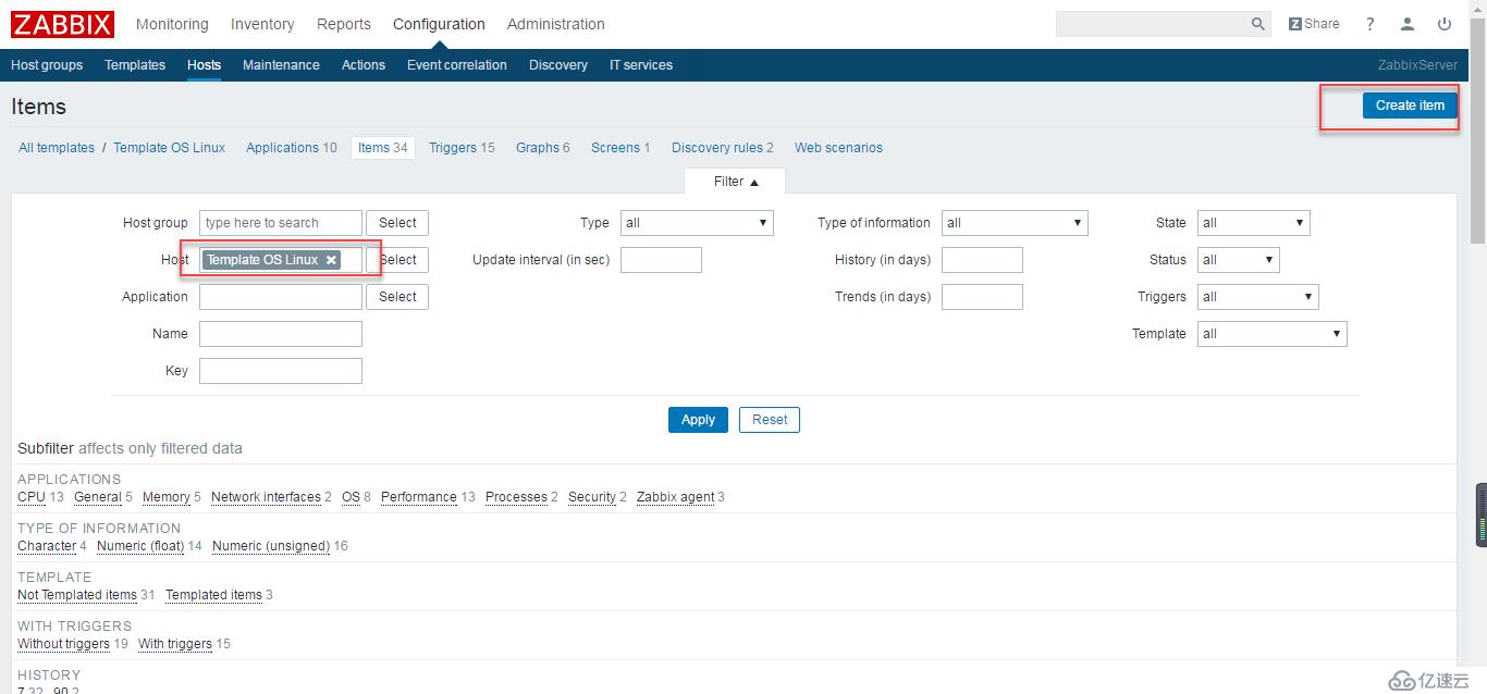 Centos7.2下搭建Zabbix3.2（简）