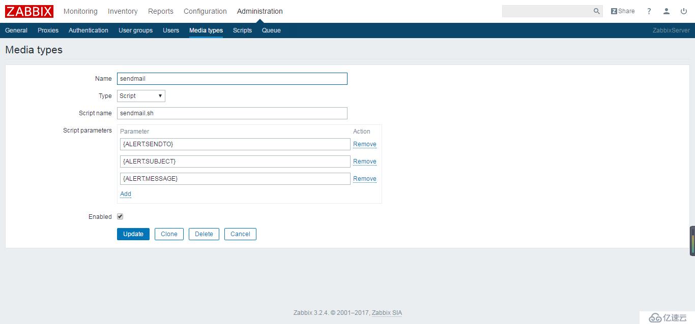 Centos7.2下搭建Zabbix3.2（简）