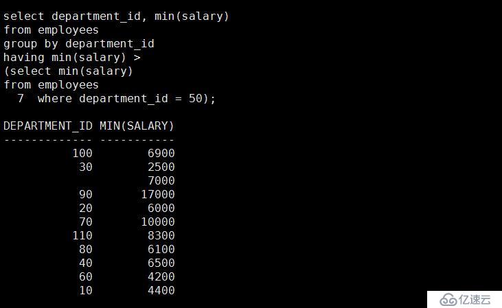 SQL 基礎(chǔ)之子查詢（十一）