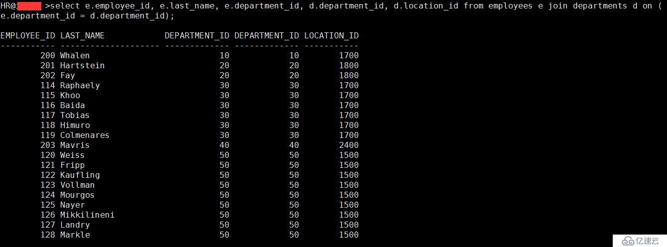 SQL 基础之多表查询（十）