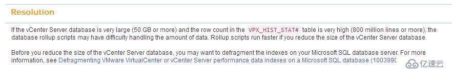 vcenter5.5升级到6.0失败的分析与思考--数据库大于50G